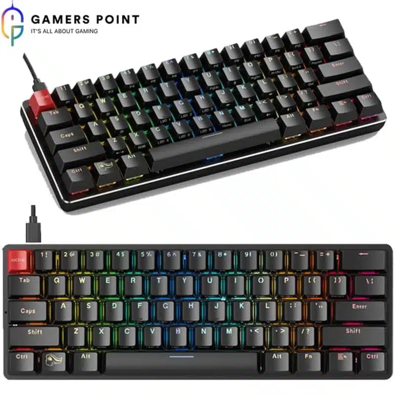 Kraken Pro 60% Mechanical Keyboard - Gamers Point Computers Bahrain