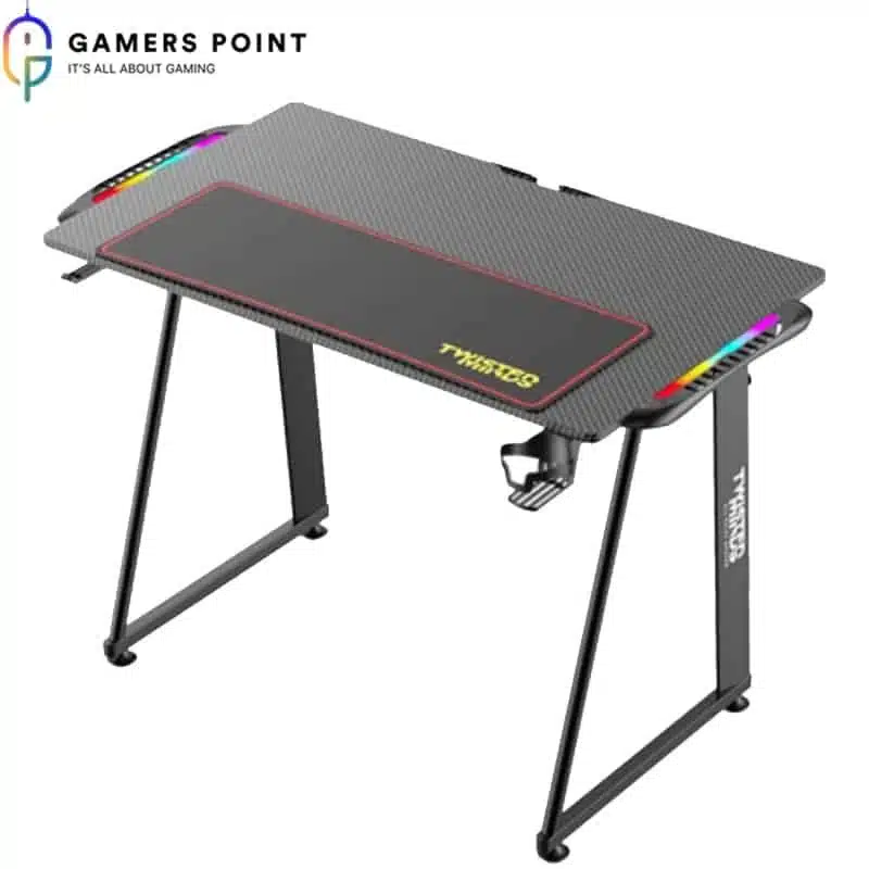 Twisted Minds A-Shaped Gaming Desk Carbon Fiber - In Bahrain