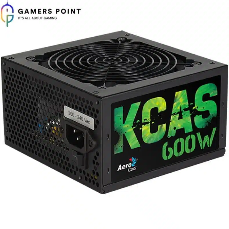 Power Supply Aerocool KCAS PLUS 600W Unit | Now in Bahrain