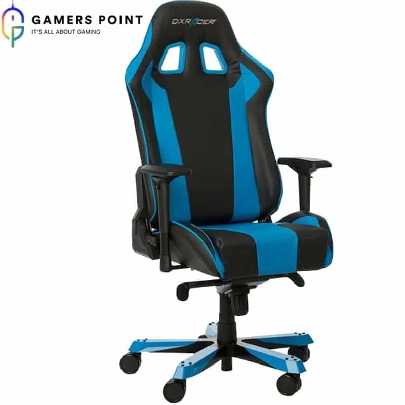 DXRACER Gaming Chair Blue & Black King | Gamerspoint Bahrain
