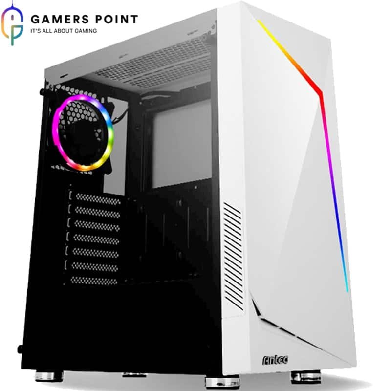 Gaming Case Antec Mid Tower- White in Bahrain | GamersPoint
