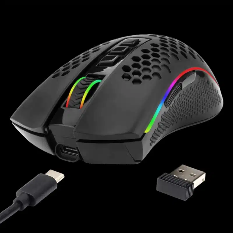 Redragon M808 Storm Lightweight RGB Wireless Gaming Mouse