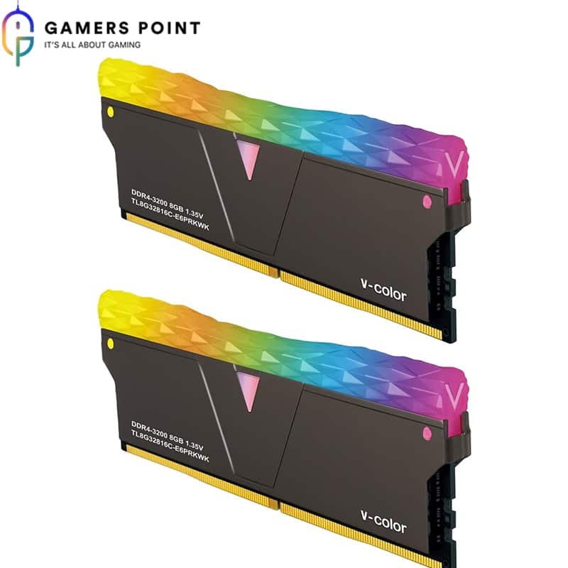 V-Color Prism Pro RGB 16GB RAM DDR4 3200Hz | Gamerspoint