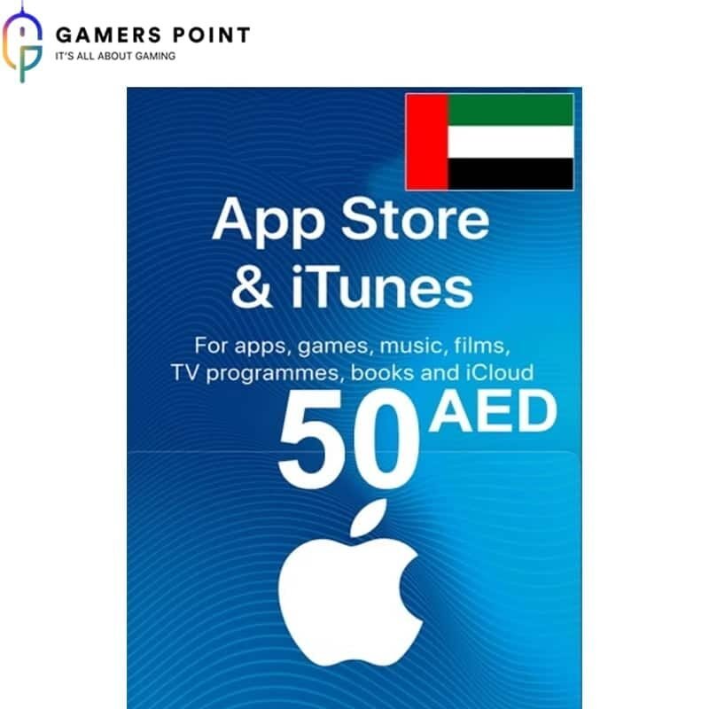 iTunes Gift Card 50AED | Bahrain Premier Online Gaming Store