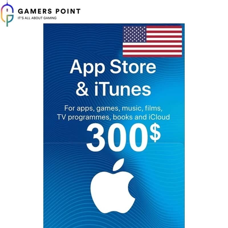 iTunes Gift Card 300$ USA Instant Delivery | Now in Bahrain