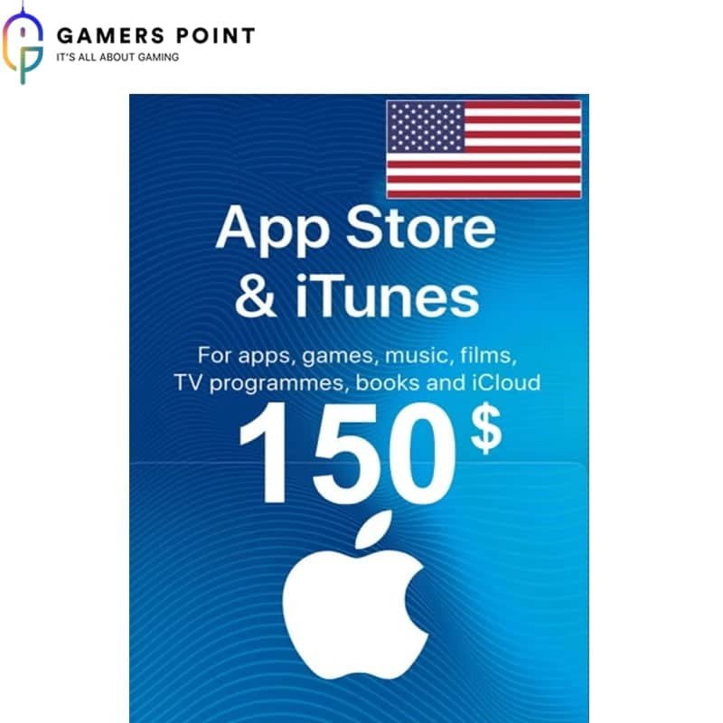 iTunes Gift Card 150$ USA Instant Delivery | Now in Bahrain