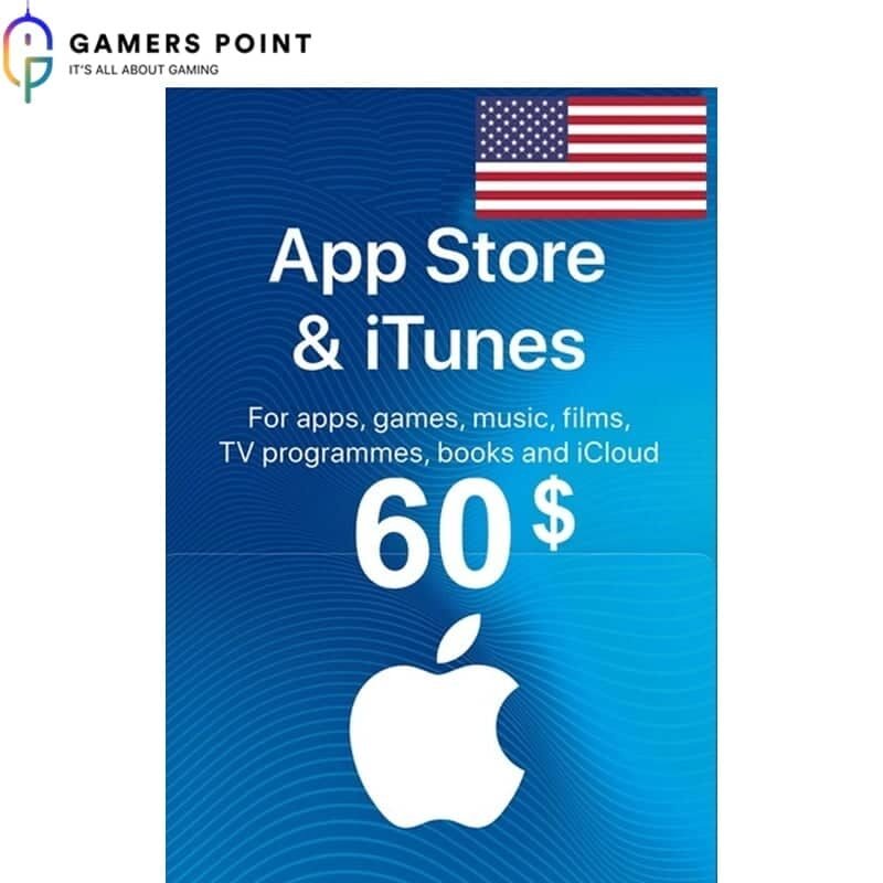 iTunes Gift Card 60$ USA Instant Delivery | Now in Bahrain