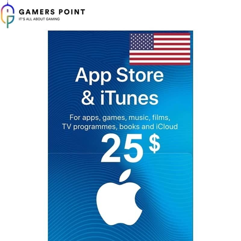 iTunes Gift Card 25$ USA Instant Delivery | Now in Bahrain