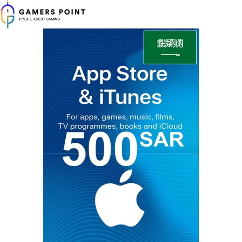 iTunes Gift Card (500 SR) | Gamerspoint | Now in Bahrain