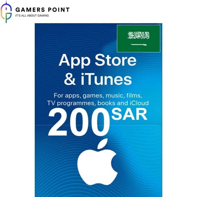 iTunes Gift Card (200 SR) | Gamerspoint | Now in Bahrain