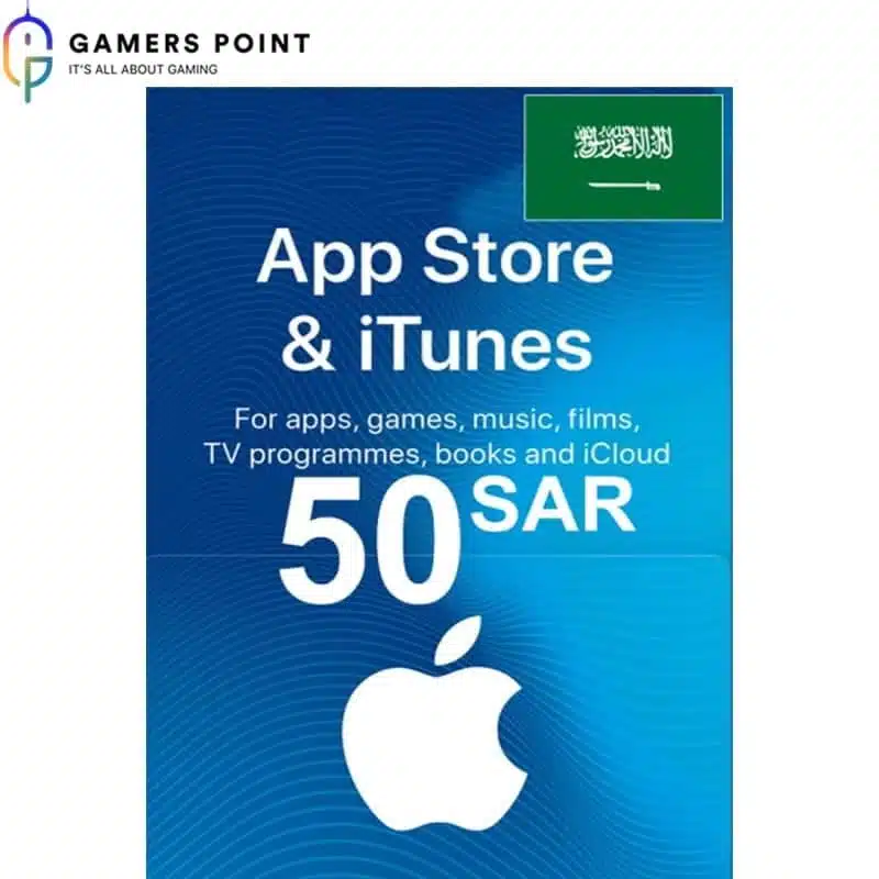 iTunes Gift Card (50 SR) | Gamerspoint | Available Now in Bahrain