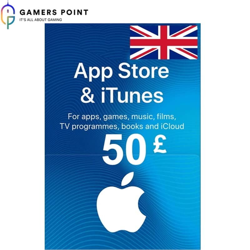 iTunes Gift Card (50£) | Gamerspoint | Available Now in Bahrain