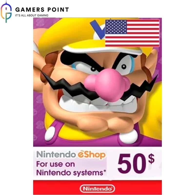 Nintendo Gift Card 50 $ USA