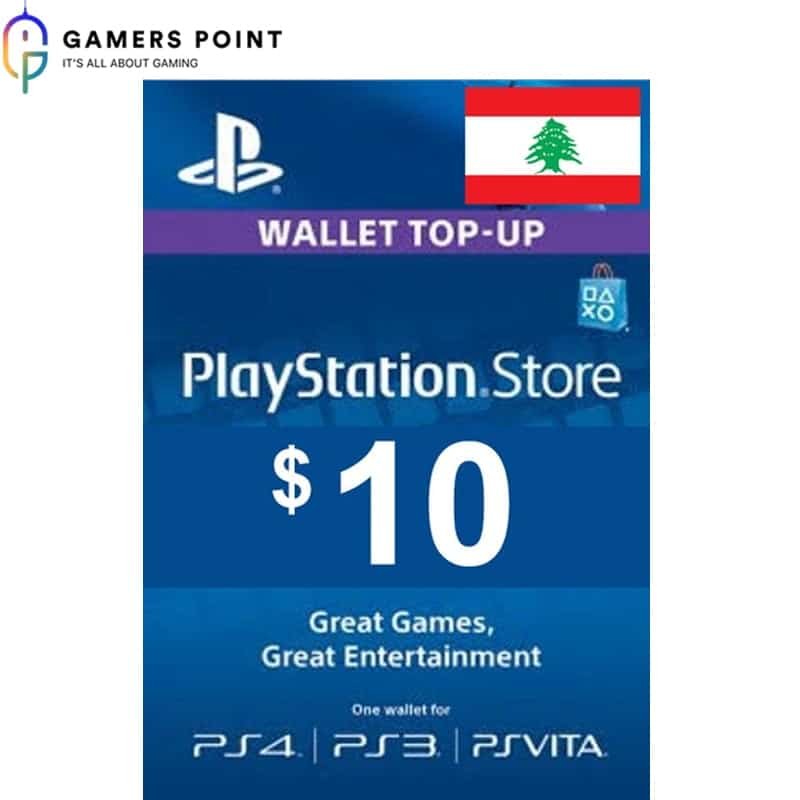 PlayStation Gift Card ($10) LBN | Now in Bahrain Gamerspoint