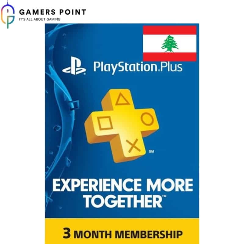 PlayStation Gift Card (3 Month) LBN | Gamerspoint Now in Bahrain
