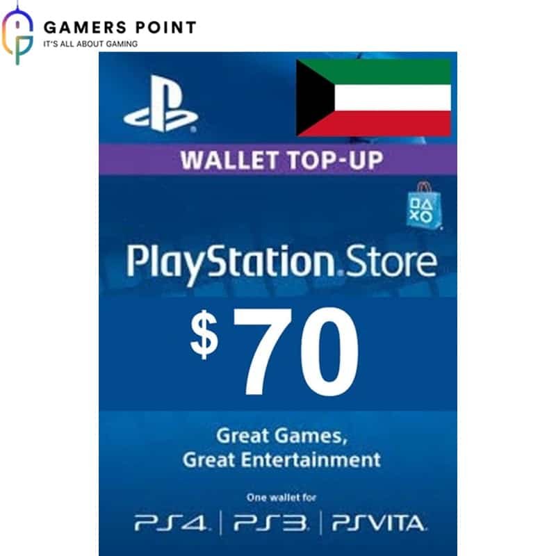PLAYSTATION Gift Card ($70) KWT in Bahrain | Gamerspoint