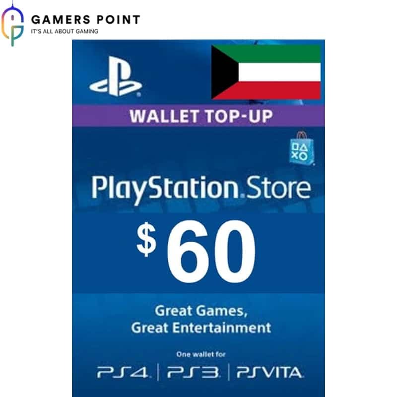 PLAYSTATION Gift Card ($60) KWT in Bahrain | Gamerspoint