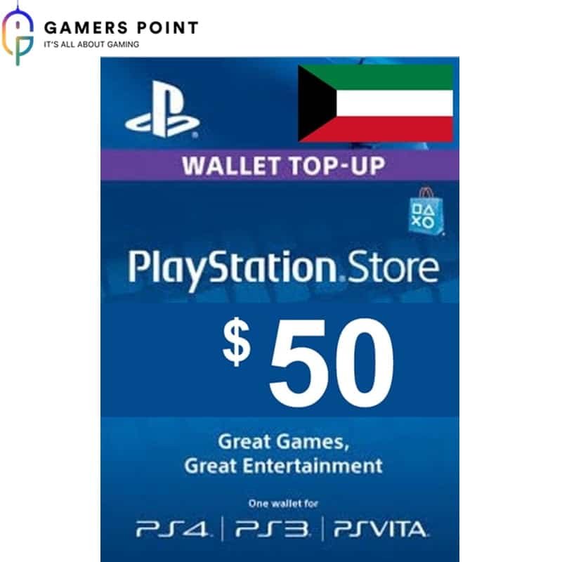 PLAYSTATION Gift Card ($50) KWT in Bahrain | Gamerspoint