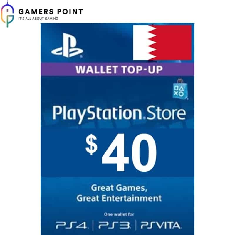 PlayStation Gift Card ($40) Gamerspoint | Now Available in Bahrain