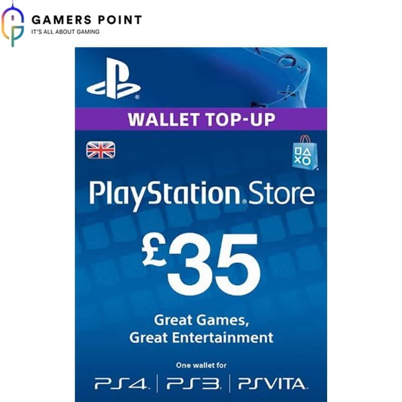 PlayStation Gift Card (£35) UK | Available Now In Bahrain