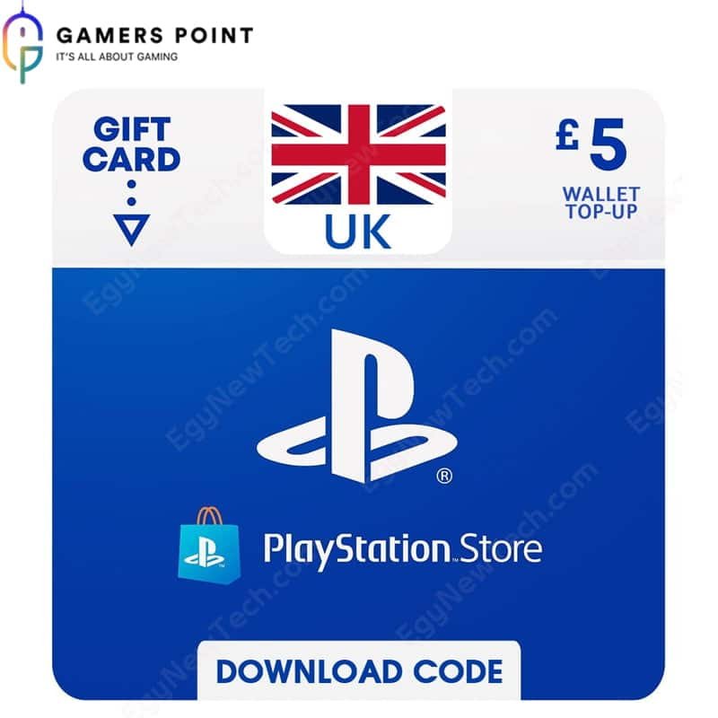 PlayStation Gift Card (£5) UK | Available Now In Bahrain