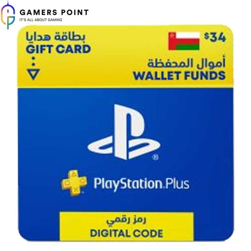 PlayStation Gift Card ($34) in UAE | Gamerspoint Now in Bahrain