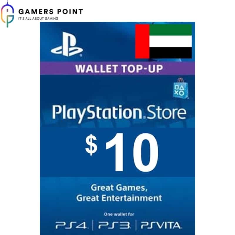 PlayStation Gift Card ($10) in UAE | Gamerspoint Now in Bahrain