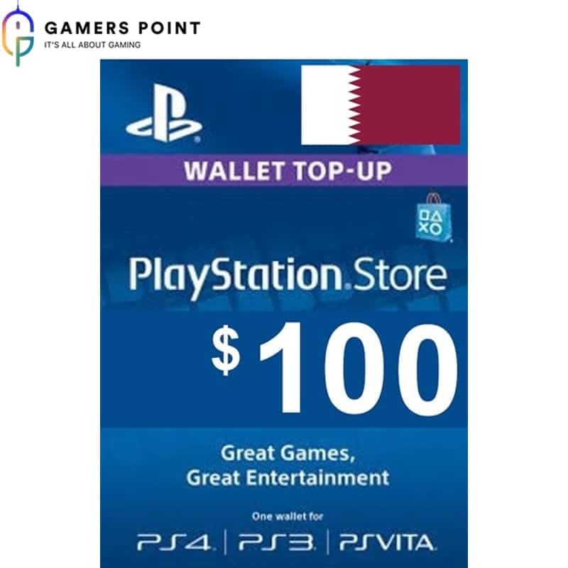 PlayStation Gift Card ($100) QATAR in Bahrain | Gamerspoint