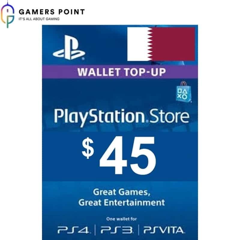 PlayStation Gift Card ($45) QATAR in Bahrain | Gamerspoint