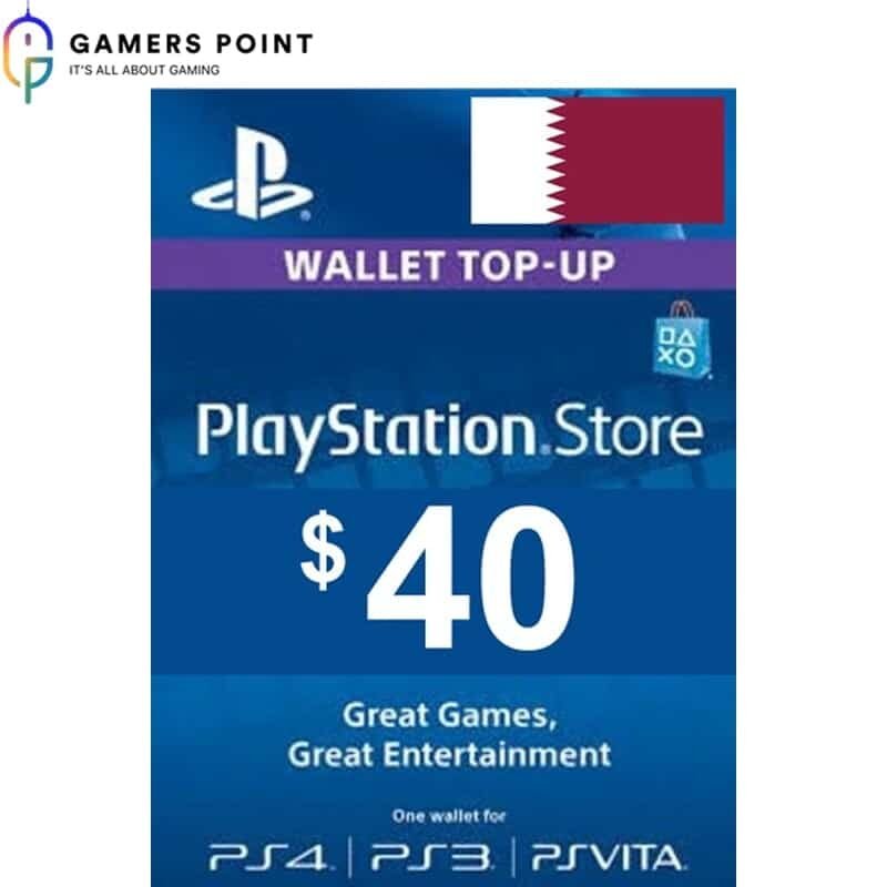 PlayStation Gift Card ($40) QATAR Now in Bahrain | Gamerspoint
