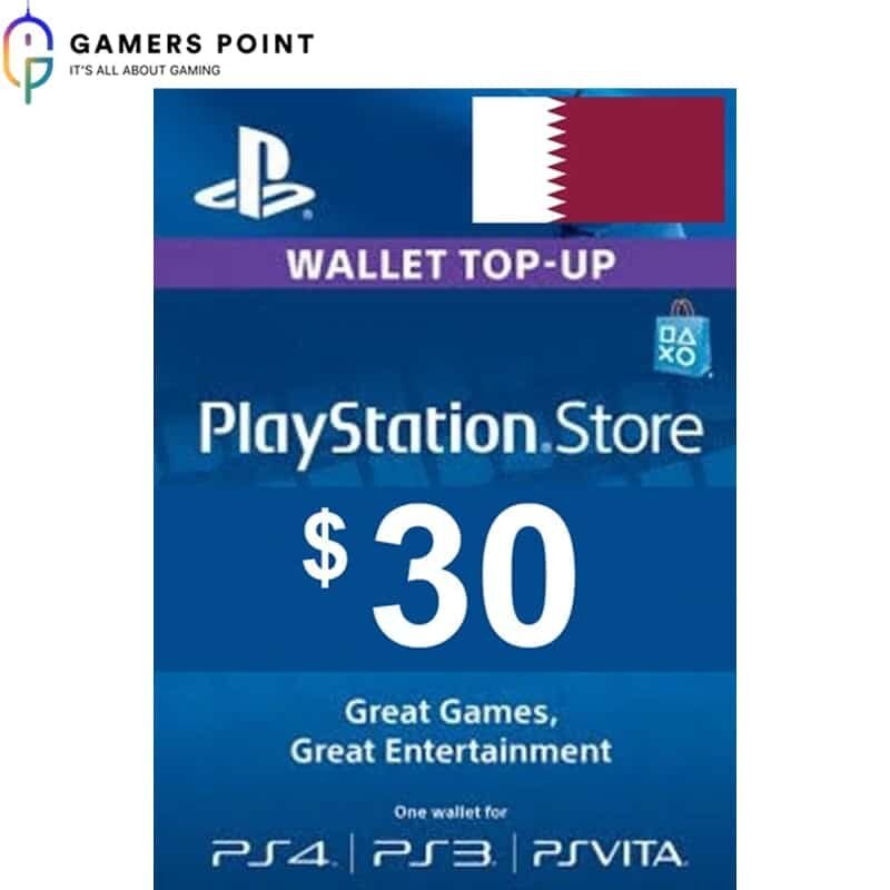 PlayStation Gift Card ($30) QATAR in Bahrain | Gamerspoint