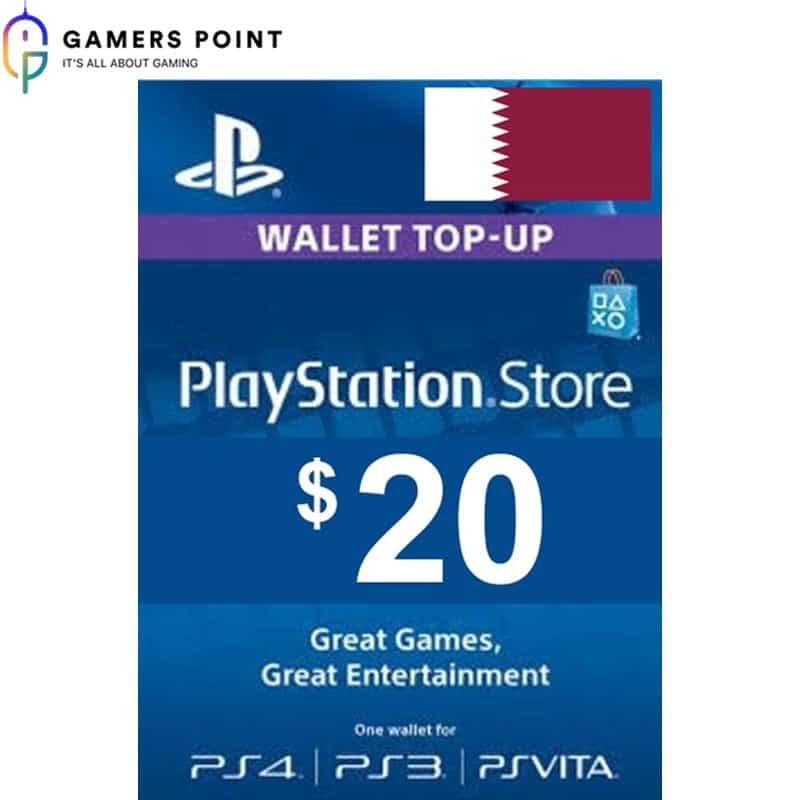 PlayStation Gift Card ($20) QATAR in Bahrain | Gamerspoint