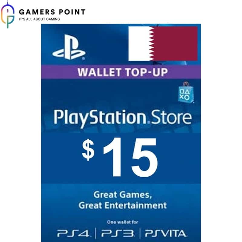 PlayStation Gift Card ($15) QATAR in Bahrain | Gamerspoint