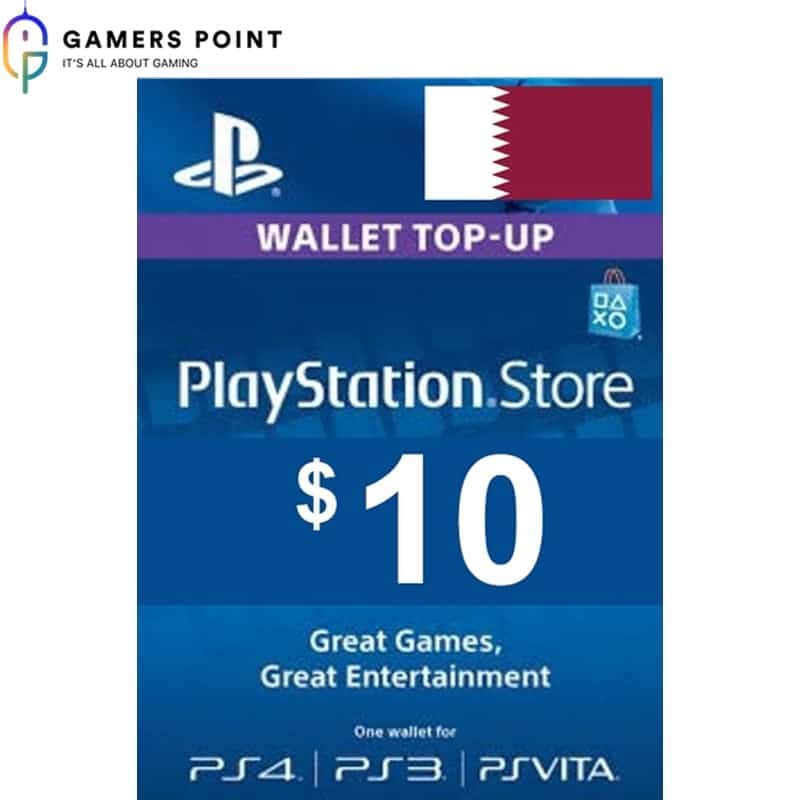 PlayStation Gift Card ($10) QATAR in Bahrain | Gamerspoint
