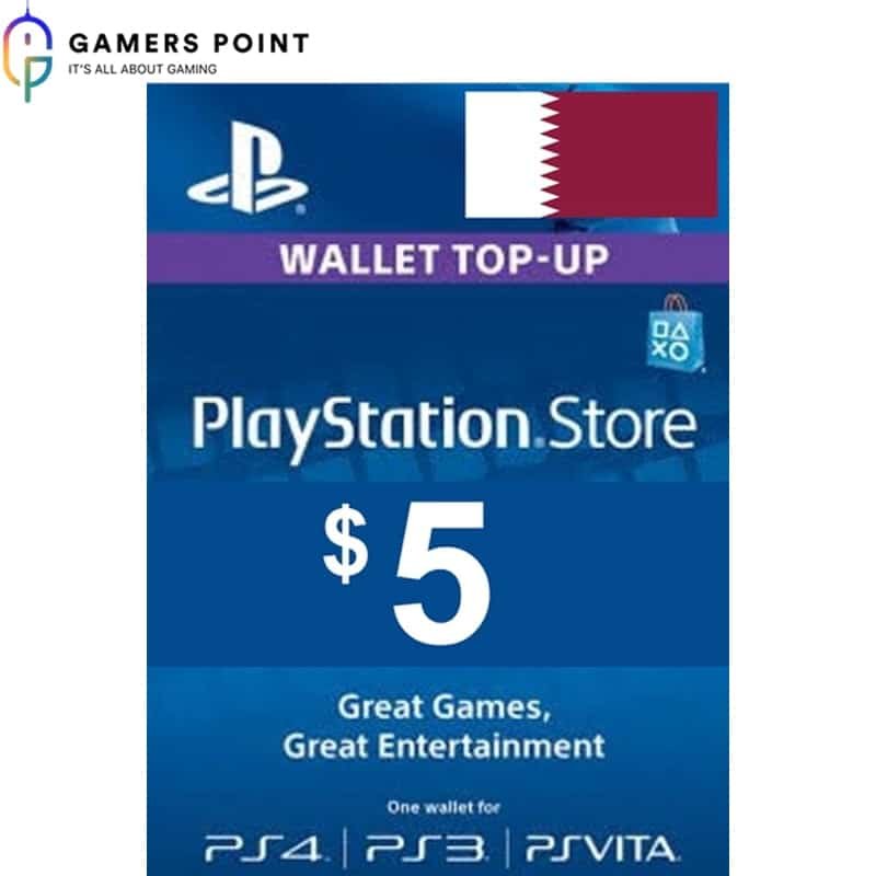 PlayStation Gift Card ($5) QATAR in Bahrain | Gamerspoint