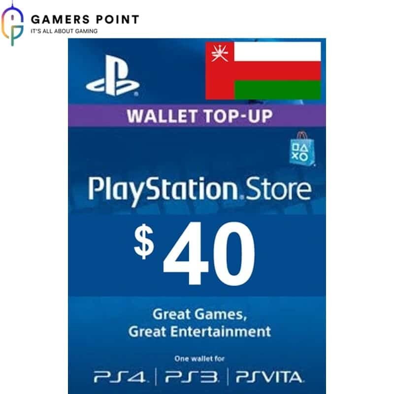 PlayStation Gift Card ($40) OMAN Now in Bahrain | Gamerspoint