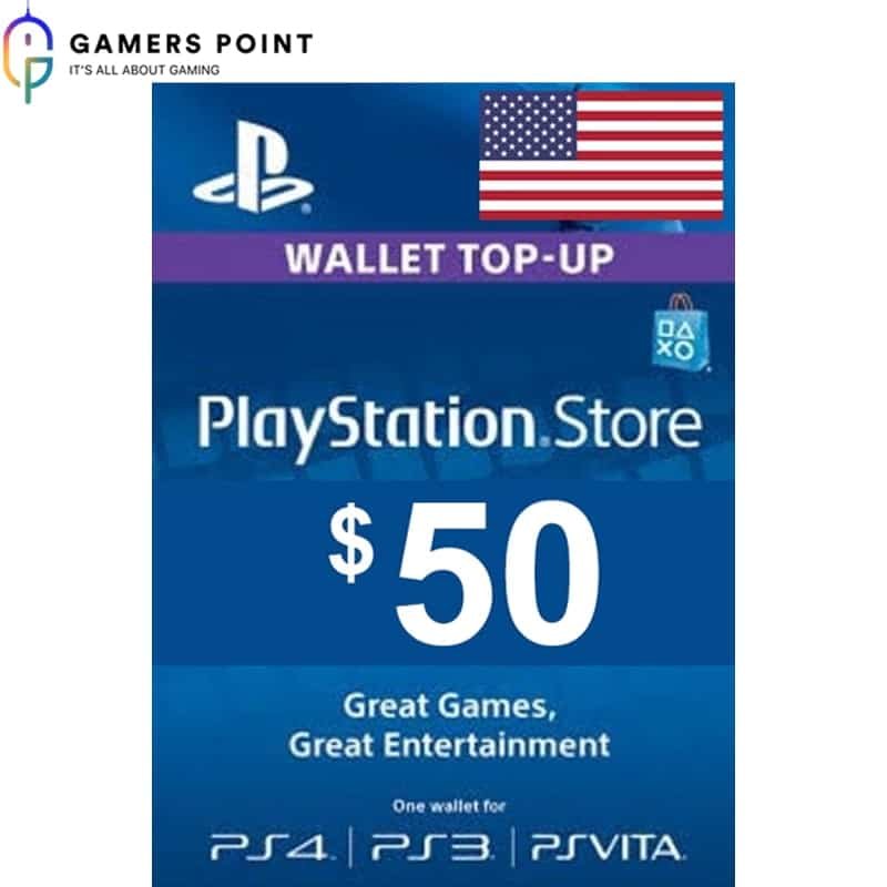 PlayStation Gift Card ($50) USA | Gamerspoint Now in Bahrain
