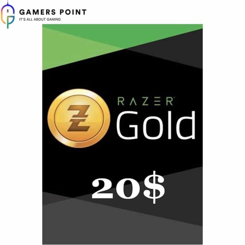 RAZER GOLD Gift Card (20$) Gamerspoint | Now in Bahrain