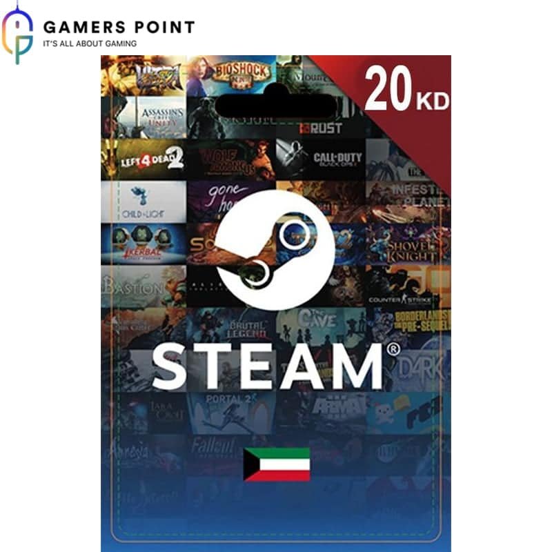 STEAM Gift Card (20 KD) in Bahrain | Gamerspoint Online Shop