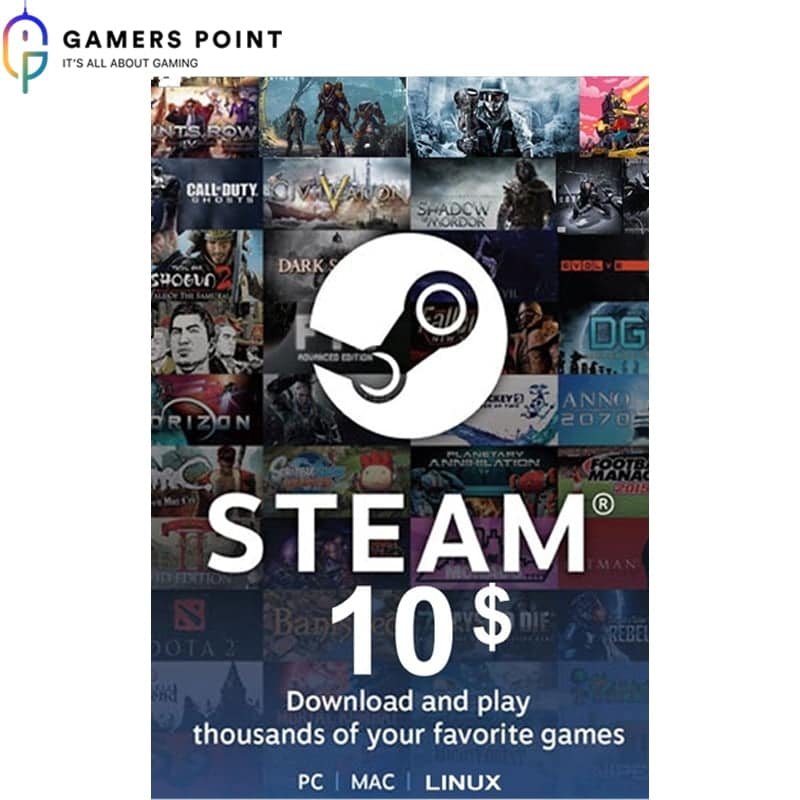 Steam Gift Card (10$) USA in Bahrain | Gamerspoint Online Shop