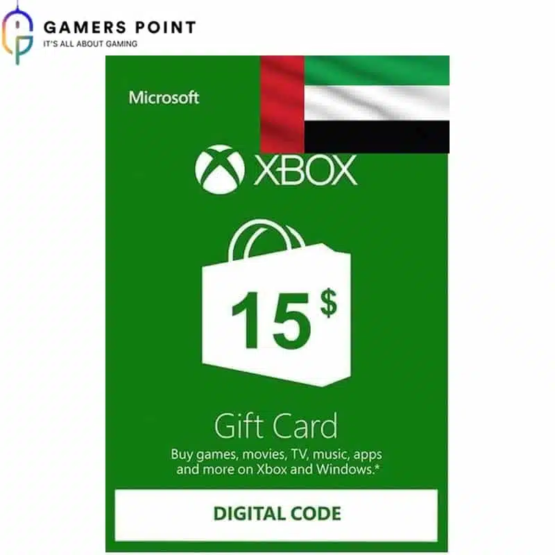 Xbox Gift Card (15$) UAE | Gamerspoint - Gaming Store In Bahrain