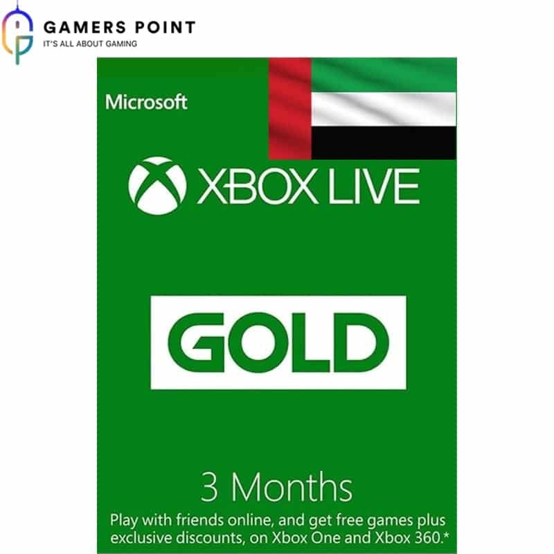 XBOX Gift Card (3 Months) UAE Gaming Store In Bahrain