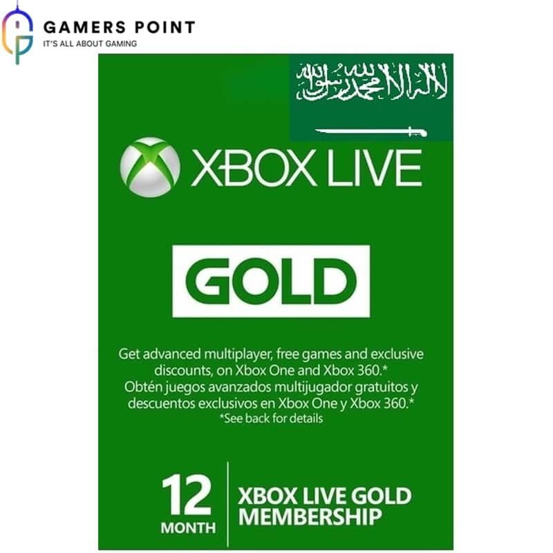 XBOX Gift Card (12 Months) KSA | Gamerspoint Store In Bahrain