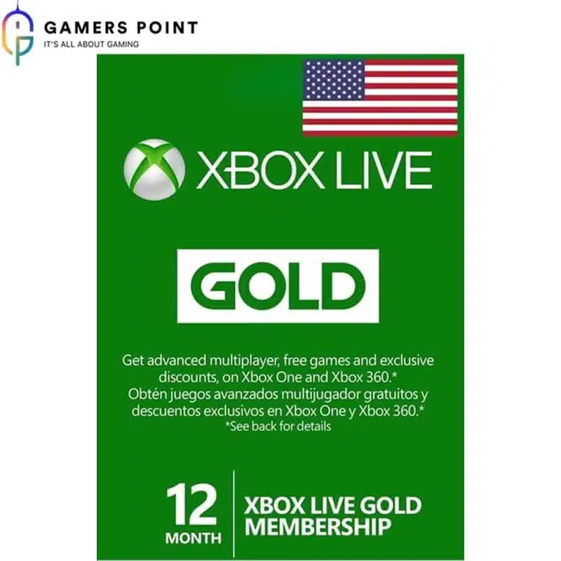 XBOX Gift Card (12 Months) USA | Gamerspoint Shop In Bahrain