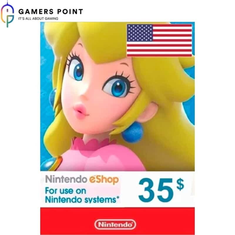 Nintendo Gift Card 35 $ USA