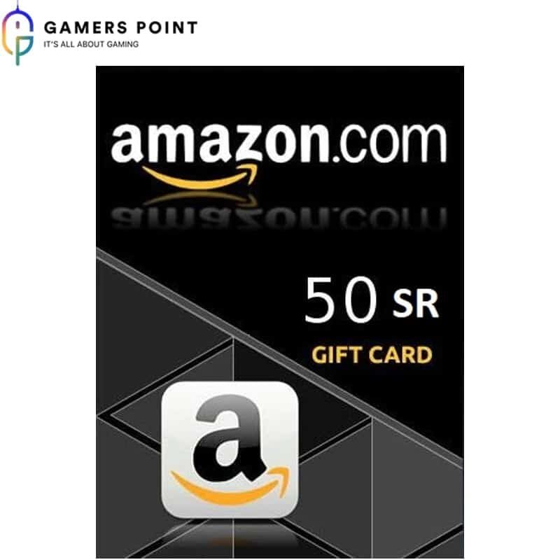Amazon Gift Card (50 SR) | Now in Bahrain at Gamerspoint