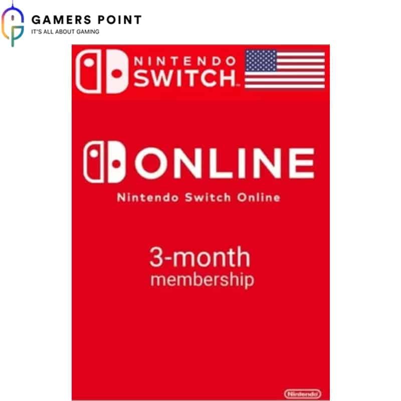 Nintendo Gift Card 3 Months USA