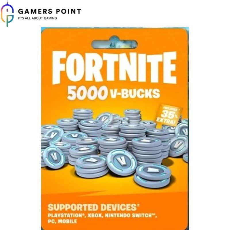 FORTNITE MOB (5000 Coins) Gift Card at Gamerspoint In Bahrain