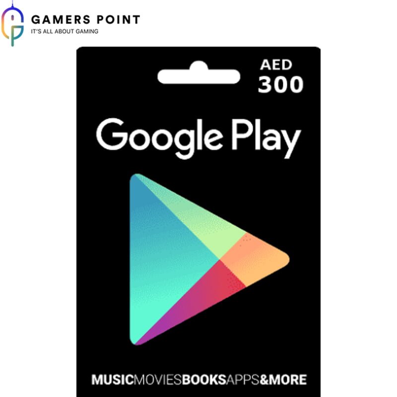 Buy Google Play 300 AED Gift Card UAE Game Store in Bahrain