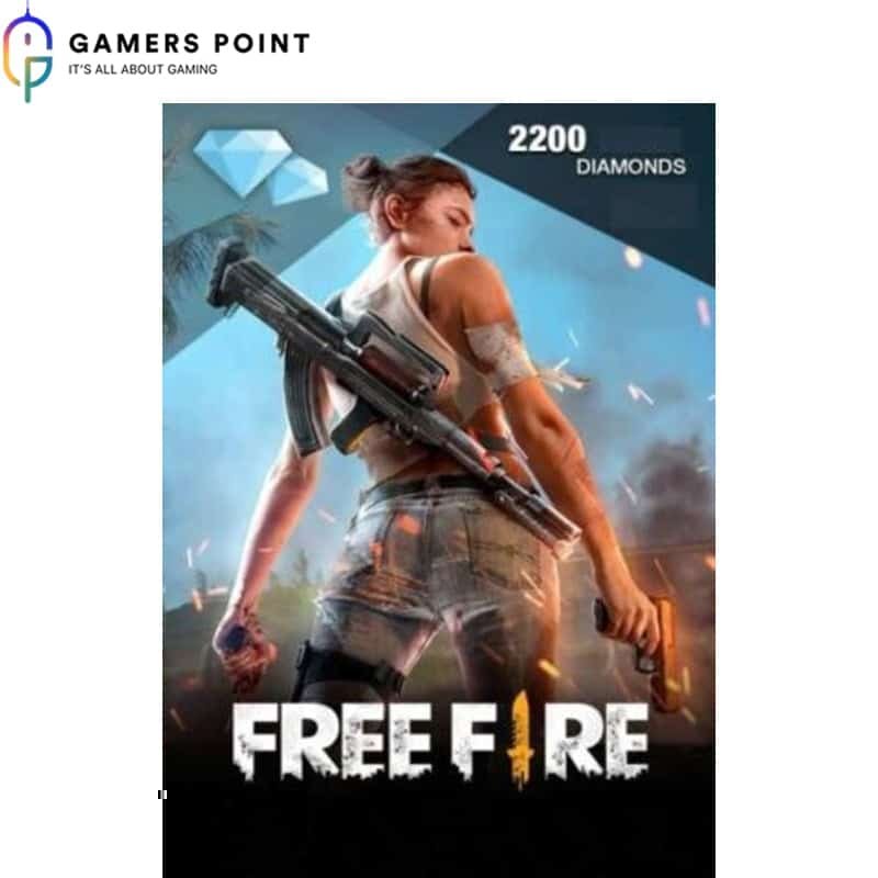 FREEFIRE Gift Card (2200 Diamonds) at Gamerspoint In Bahrain